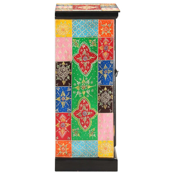 vidaXL Handm&aring;lad sk&auml;nk 60x30x75 cm massivt mangotr&auml;