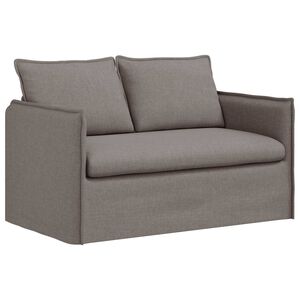 vidaXL Soffa Taupe 136 x 82 x 85 cm tyg