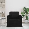 vidaXL Soffa Svart