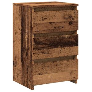 vidaXL S&auml;ngbord &aring;ldrat tr&auml; 40x35x62,5 cm konstruerat tr&auml;