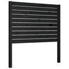 vidaXL S&auml;nggavel svart 81x4x100 cm massiv furu