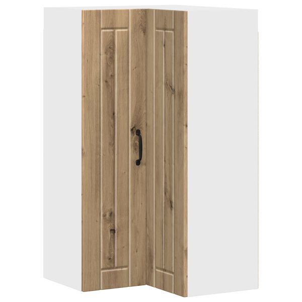 vidaXL K&ouml;kssk&aring;p Lucca Artisan-ek 57 x 57 x 100 cm Konstruerat tr&auml;