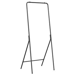 vidaXL Kl&auml;dh&auml;ngare Svart 60 x 53 x 155 cm St&aring;l