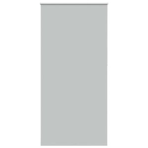 vidaXL Rullgardin m&ouml;rkl&auml;ggning ljusgr&aring; 115x210 cm tyg bredd 110,7 cm