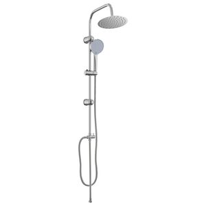 vidaXL Duschsystem Silver 47 x 20 x 95 cm Rostfritt st&aring;l