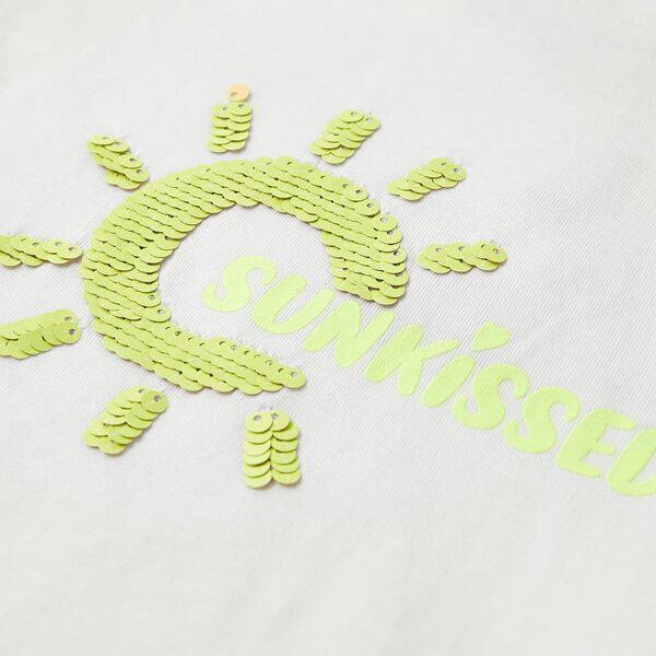 T-shirt för barn ecru 92