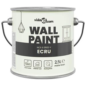 vidaXL V&auml;ggf&auml;rg Brun 2,5 L V&auml;ggprint