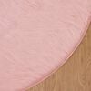 vidaXL Fusk Skinnmatta Tafalla Rosa &Oslash; 120 cm Polyester