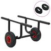 vidaXL Kajakvagn 90 kg aluminium