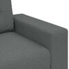 vidaXL Loveseat soffa mörkgrå 120 cm tyg