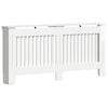 vidaXL Radiatorlock Vit h&ouml;gglans 172 x 19 x 81,5 cm Konstruerat tr&auml;
