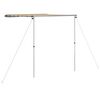 vidaXL Husvagnsmarkis 2,4x2x2,15 m beige