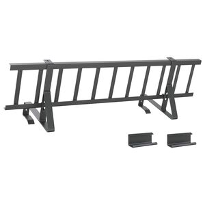 vidaXL Taksn&ouml;skydd Antracit 800 x 29,5 x 34,5 cm St&aring;l