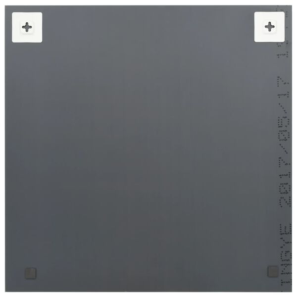 vidaXL Väggspeglar 2 st 50x50 cm fyrkantig glas