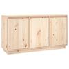 vidaXL Sk&auml;nk 111x34x60 cm massiv furu