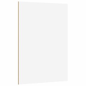 vidaXL Dekorpaneler 12 st Vit 21 x 30 x 0,27 cm Konstruerat tr&auml;