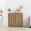 vidaXL Sideboard Artisan Ek 80 x 40 x 75 cm Konstruerat trä