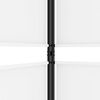 vidaXL Rumsavdelare 3 paneler vit 150x220 cm tyg