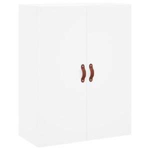 vidaXL V&auml;ggsk&aring;p vit 69,5x34x90 cm