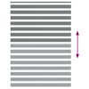 vidaXL Rullgardin zebra m&ouml;rkgr&aring; 165x230 cm tyg bredd 160,9cm polyester