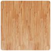 vidaXL Fyrkantig bordsskiva ljusbrun 80x80x2,5cm behandlad massiv ek