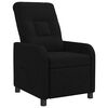 vidaXL Recliner Svart Tyg