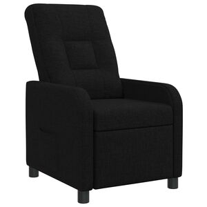 vidaXL Recliner Svart Tyg