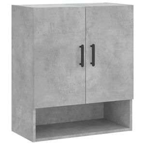 vidaXL V&auml;ggsk&aring;p betonggr&aring; 60x31x70 cm konstruerat tr&auml;