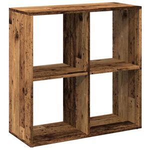 vidaXL Bokhylla/Rumsavdelare 69,5x29x69,5 cm konstruerat tr&auml;