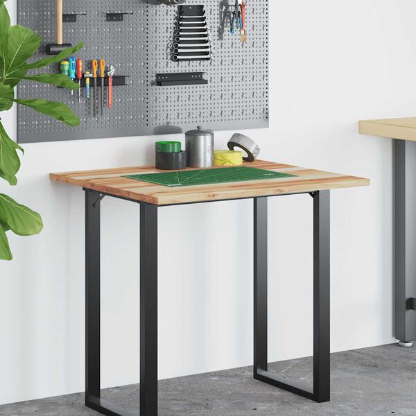 vidaXL Bordsskiva behandlad 100x60x2 cm massivt akaciatr&auml;