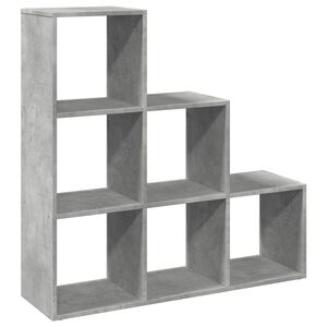 vidaXL Bokhylla/Rumsavdelare 3 hyllplan 99x29x99 cm konstruerat tr&auml;