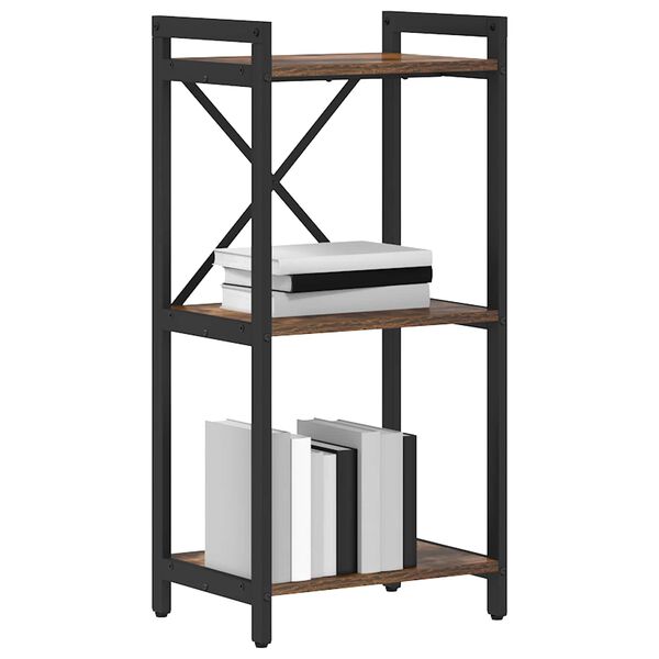 vidaXL Hyllsystem R&ouml;kt ek 40 x 30 x 85 cm Konstruerat tr&auml;