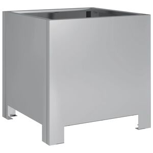 vidaXL Tr&auml;dg&aring;rdskruka 30x30x30 cm galvaniserat st&aring;l