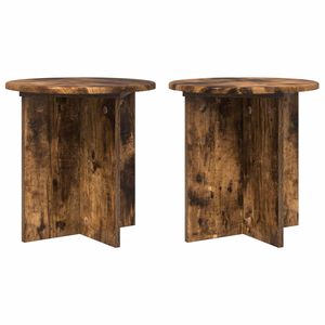 vidaXL V&auml;xtst&auml;ll 2 pcs R&ouml;kt ek 40 x 40 x 40 cm Konstruerat tr&auml;