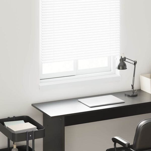 vidaXL F&ouml;nsterbr&auml;da Vit 80 x 15 x 4,5 cm PVC