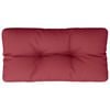vidaXL Palldyna vinr&ouml;d 70x40x12 cm tyg