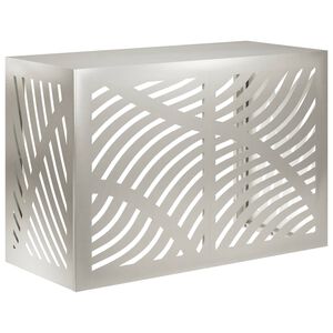 vidaXL T&auml;ckning f&ouml;r Luftkonditionering Silver 90 x 40 x 60 cm