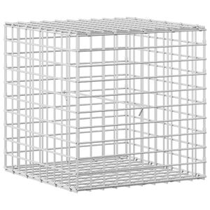 vidaXL Gabion med 5 mm tr&aring;d och 5x5 cm n&auml;t 50x50x50 cm