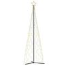 vidaXL Julgran med strut varmvit 500 lysdioder 100x300 cm