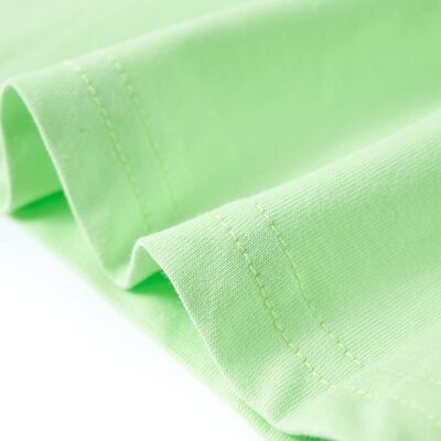 T-shirt för barn limegrön 92