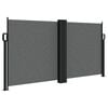 vidaXL Inf&auml;llbar sidomarkis antracit 120x600 cm