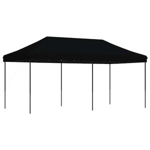 vidaXL Pop-Up hopf&auml;llbart partyt&auml;lt 580x292x315 cm svart