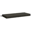 vidaXL B&auml;nk kudde SOEST 100% Polyester Antracit 120 x 50 x 8 cm