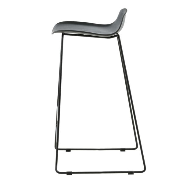 Venture Home Barstolar Wave 2 st plast svart