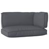 vidaXL Pallkuddset Oxford Tyg Antracit 120 x 80 x 52 cm