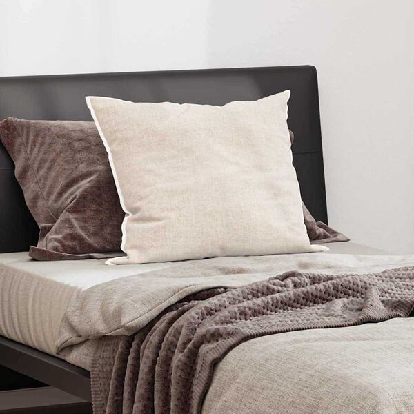 vidaXL Kudde Vit Polyester