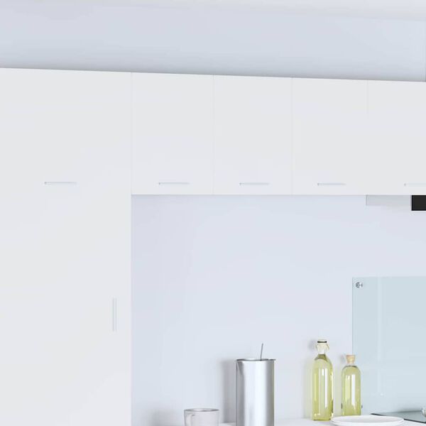 vidaXL H&auml;ngande sk&aring;p med lagring Vit 30 x 31 x 40 cm Konstruerat tr&auml;