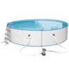 Bestway Pool med tillbeh&ouml;r Hydrium st&aring;lram rund 460x90 cm 56386