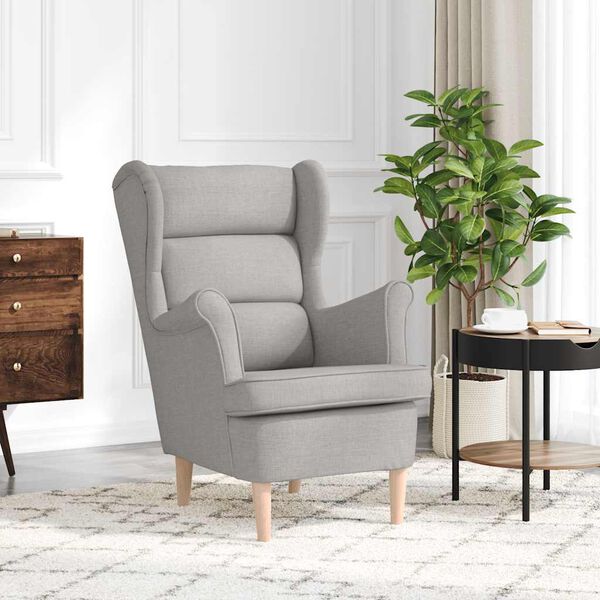 vidaXL F&aring;t&ouml;lj molngr&aring; 74x84x100 cm tyg