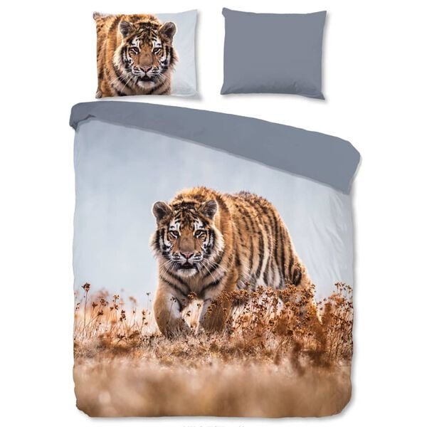 Good Morning B&auml;ddset TIGER 200x200/220 cm flerf&auml;rgat